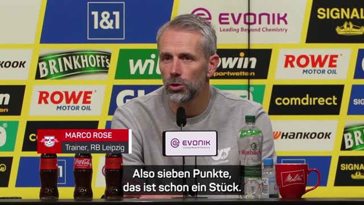 Rose: Gucken uns das alles von weiter hinten an