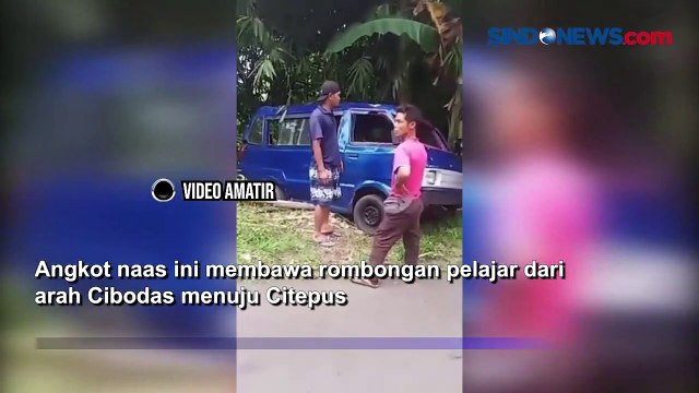 Diduga Rem Blong Angkot Bawa Rombongan Pelajar Masuk Jurang di Sukabumi, 1 Tewas 5 Luka