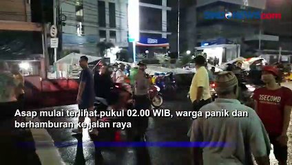 Dini Hari, Api Hanguskan Rumah di Pasar Minggu