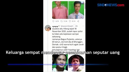 Pemuda Hilang saat Berangkat Kerja, Diduga Penculik Minta Tebusan Rp5 Juta