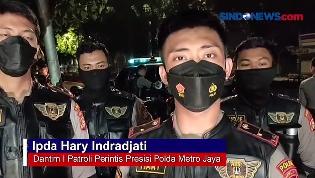 Konvoi Bawa Sajam, 8 Anggota Geng Motor Ditangkap Tim Presisi Polda Metro Jaya