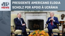 Biden se reúne com chanceler alemão em Washington