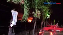 Korsleting Listrik, Belasan Rumah Ludes Terbakar di Makassar