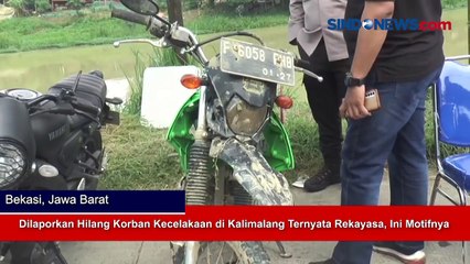 Dilaporkan Hilang Korban Kecelakaan di Kalimalang Ternyata Rekayasa, Ini Motifnya