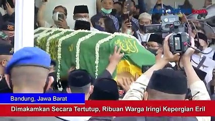 Dimakamkan Secara Tertutup, Ribuan Warga Iringi Kepergian Eril
