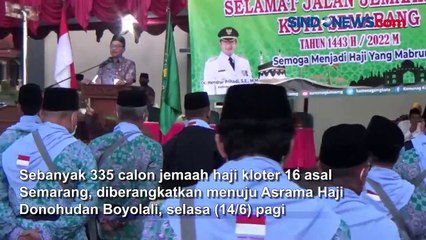 335 Jemaah Haji Asal Semarang Diberangkatkan lewat Bandara Adi Soemarmo