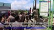Plang Khilafatul Muslimin Dibongkar Paksa Petugas di Pringsewu