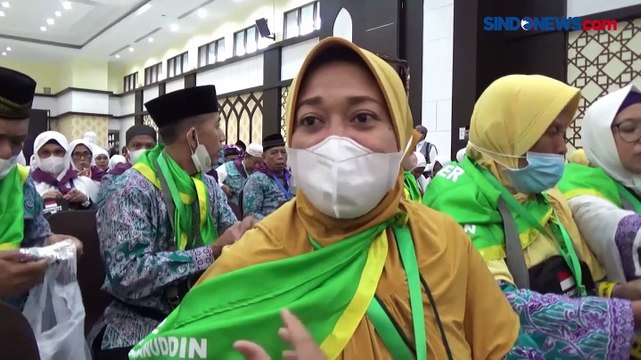 393 Calon Jemaah Haji Kloter Pertama Embarkasi Makassar Masuk Asrama Haji Sudiang