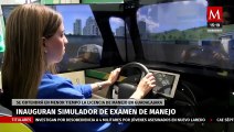Jalisco inaugura su primer simulador de examen de manejo