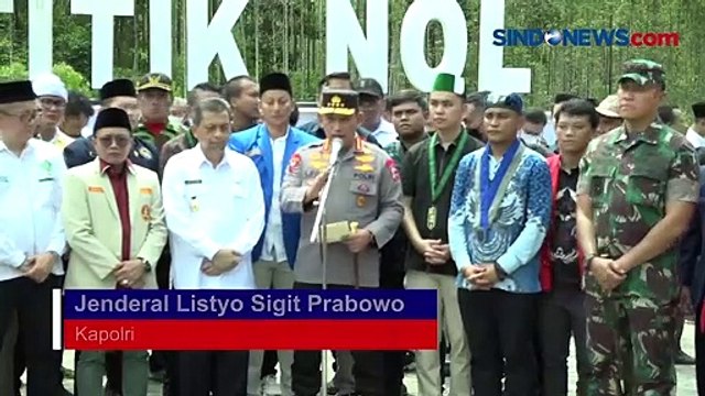 Gelar Bakti Kesehatan di Titik Nol IKN, Kapolri Gelorakan Visi Indonesia Emas 2045