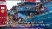 Terkena Percikan Las, Kapal Ikan di Pelabuhan Muara Baru Terbakar