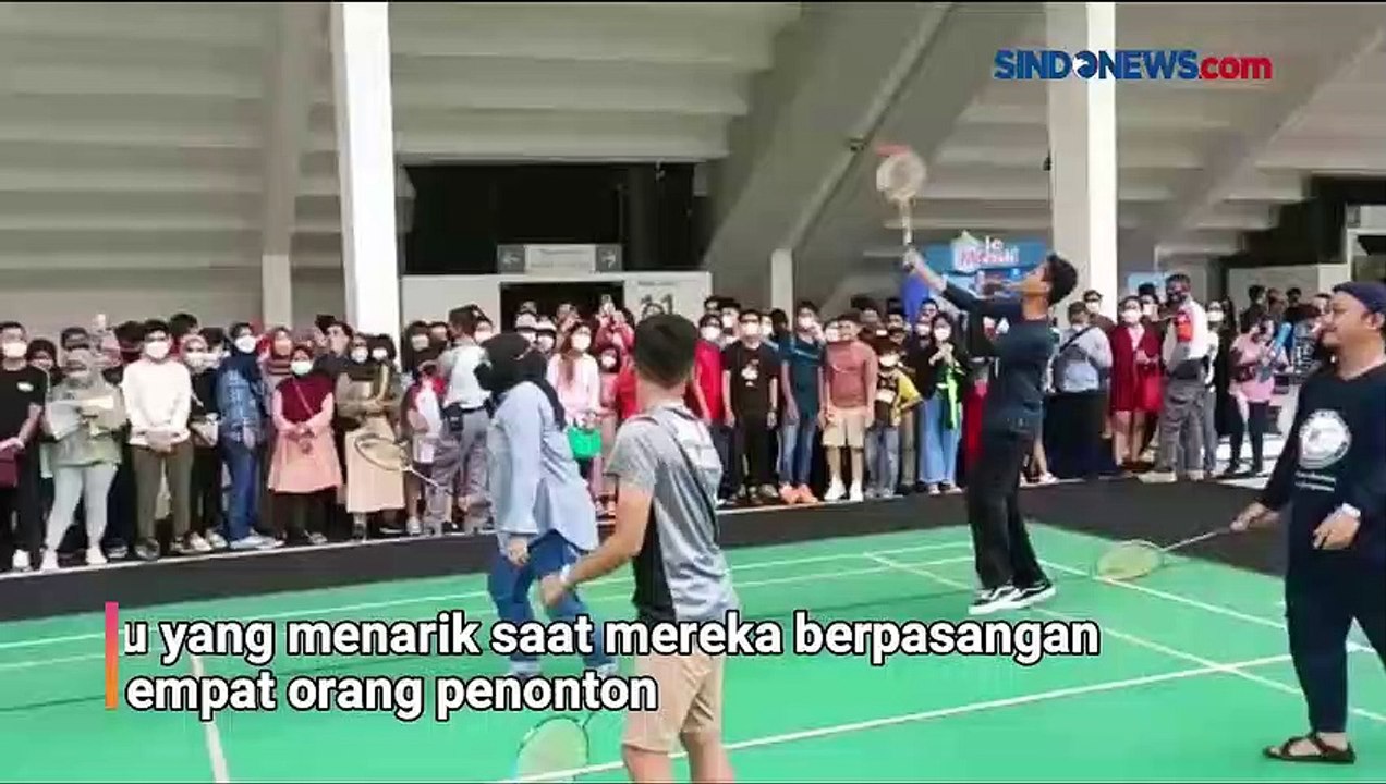 Putri KW dan Chico Aura Main Bareng Badminton L...
