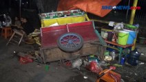 Mobil Tabrak Lapak Pedagang dan Pejalan Kaki di Jakarta