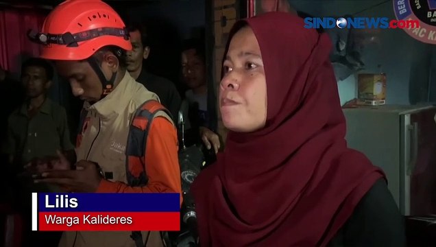 Diduga Korsleting Listrik, Enam Rumah Kontrakan di Kalideres Ludes Terbakar