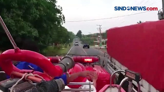 Kebakaran Pabrik Triplek di Way Kanan Berhasil Dipadamkan 12 Jam