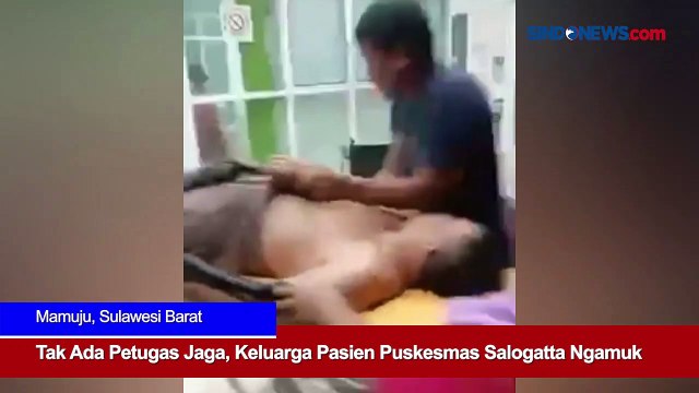 Tak Ada Petugas Jaga, Keluarga Pasien Puskesmas Salogatta Ngamuk