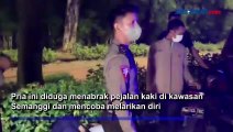 Pria Mabuk Diduga Pelaku Tabrak Lari Diamankan di Patal Senayan
