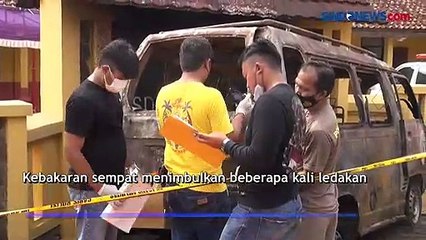 Angkot Terbakar di Subang, Satu Tewas