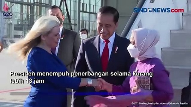 Presiden Jokowi Tiba di Munich, Disambut Histeris Warga Indonesia di Depan Hotel