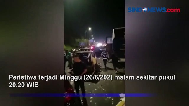 Begini Kronologi Kecelakaan Beruntun 17 Kendaraan di Tol Cipularang