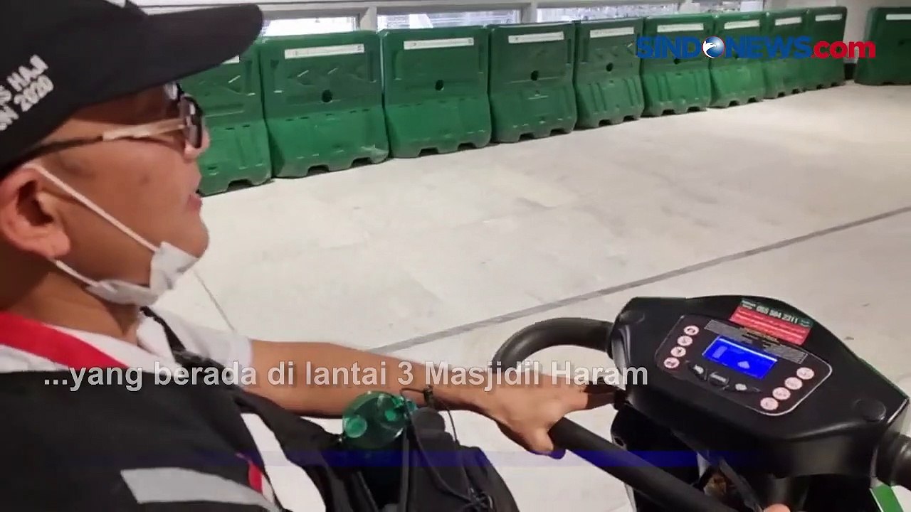 Haji 2022, Menjajal Skuter Listrik di Masjidil Haram untuk Tawaf dan Sai