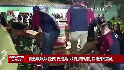 Gambar Drone Kondisi Rumah Warga Korban Kebakaran Pertamina Plumpang