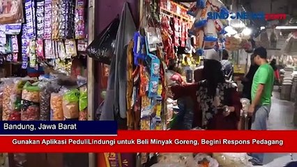Gunakan Aplikasi PeduliLindungi Untuk Beli Minyak Goreng, Begini Respons Pedagang