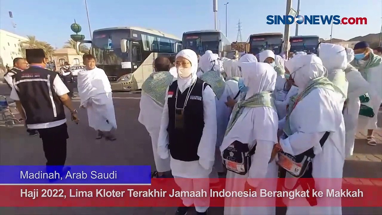 Haji 2022, Lima Kloter Terakhir Jamaah Indonesia Berangkat ke Makkah