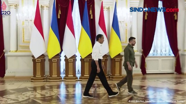 Bertemu Volodymyr Zelenskyy, Presiden Jokowi Tawarkan Bawa Pesan untuk Presiden Putin