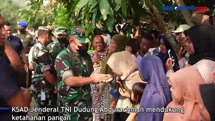 Antisipasi Krisis Pangan, KSAD Perintahkan Manfaatkan Lahan Tidur