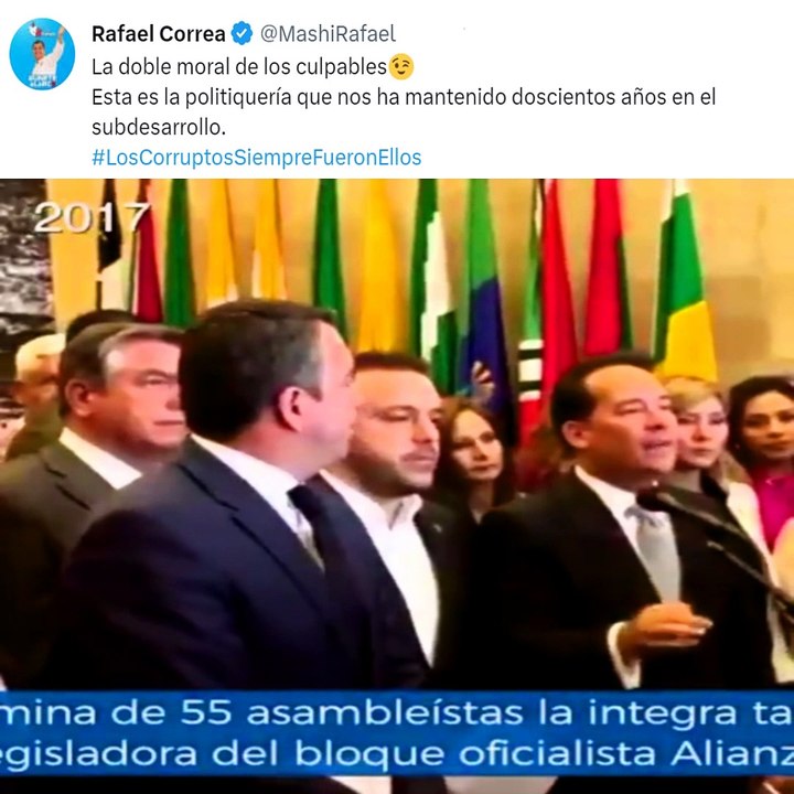 La doble moral de los culpables