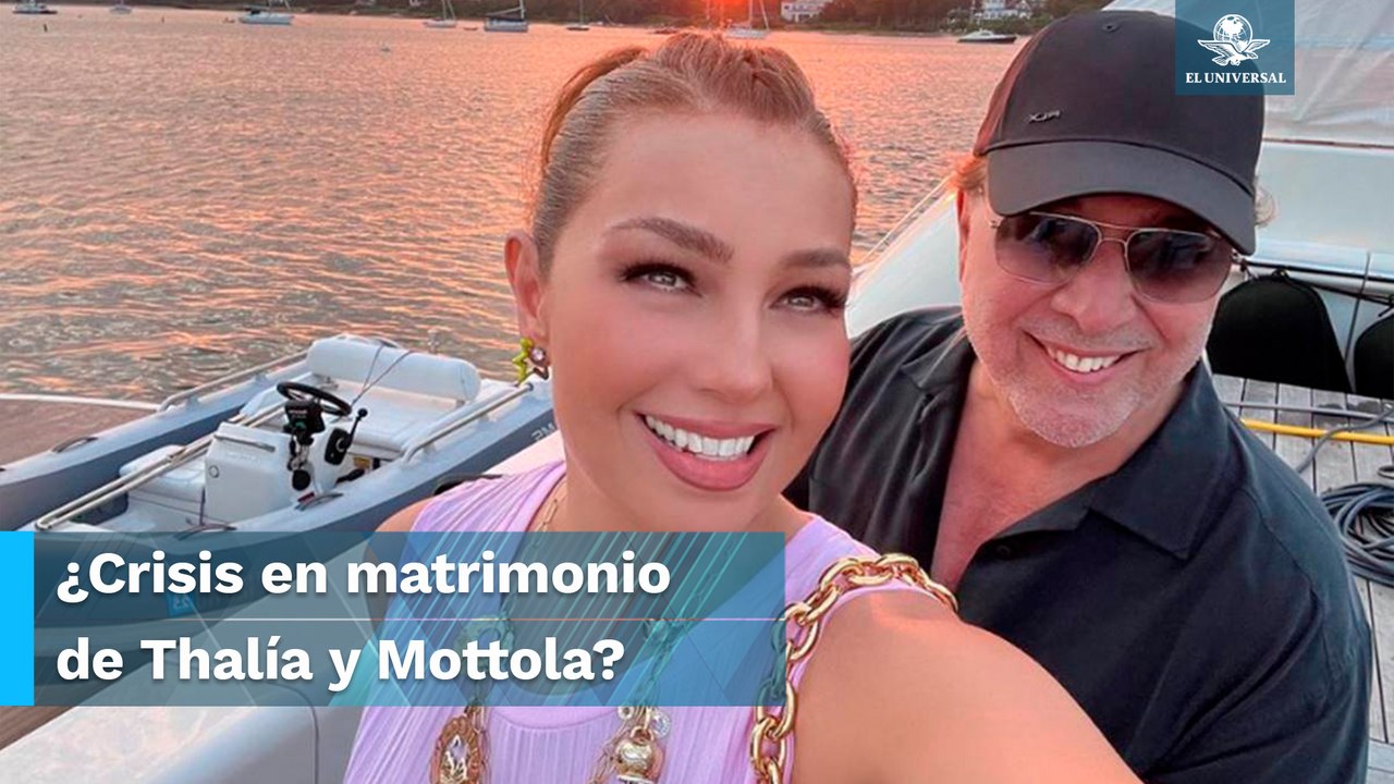 ¿Un “cortón” más? Thalía y Tommy Mottola habrían firmado su divorcio