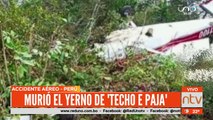 Muere piloto boliviano yerno de Techo e Paja en la selva de Peru tras caer su avioneta