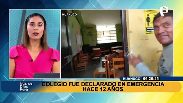Cientos de estudiantes en riesgo de no estudiar por colegios en pésimas condiciones