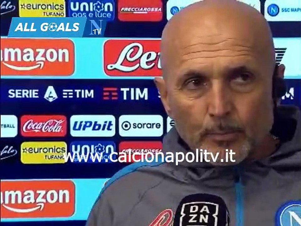 Napoli-Lazio 0-1 3/3/23 intervista post-partita Luciano Spalletti