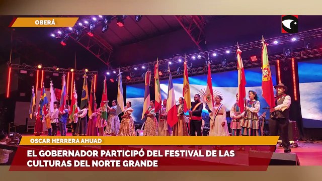 El Gobernador participó del Festival de las Culturas del Norte Grande