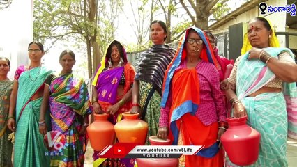 Public Facing Problems With Water Scarcity  _ Sangareddy _   V6 News