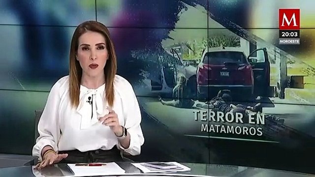 Balaceras en Matamoros dejan al menos una mujer muerta; cancelan clases y piden permanecer en casa