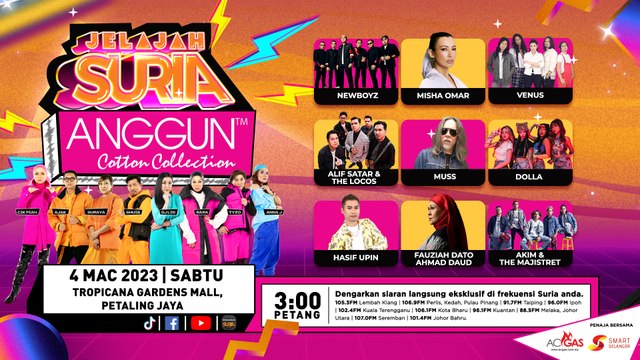 [LIVE] Jelajah SURIA Anggun Cotton Collection - Tropicana Gardens Mall, Petaling Jaya, Selangor