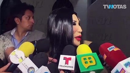Rueda de prensa de la alfombra roja de los premios "Forjadores de México" Lyn May y Andrea Noli