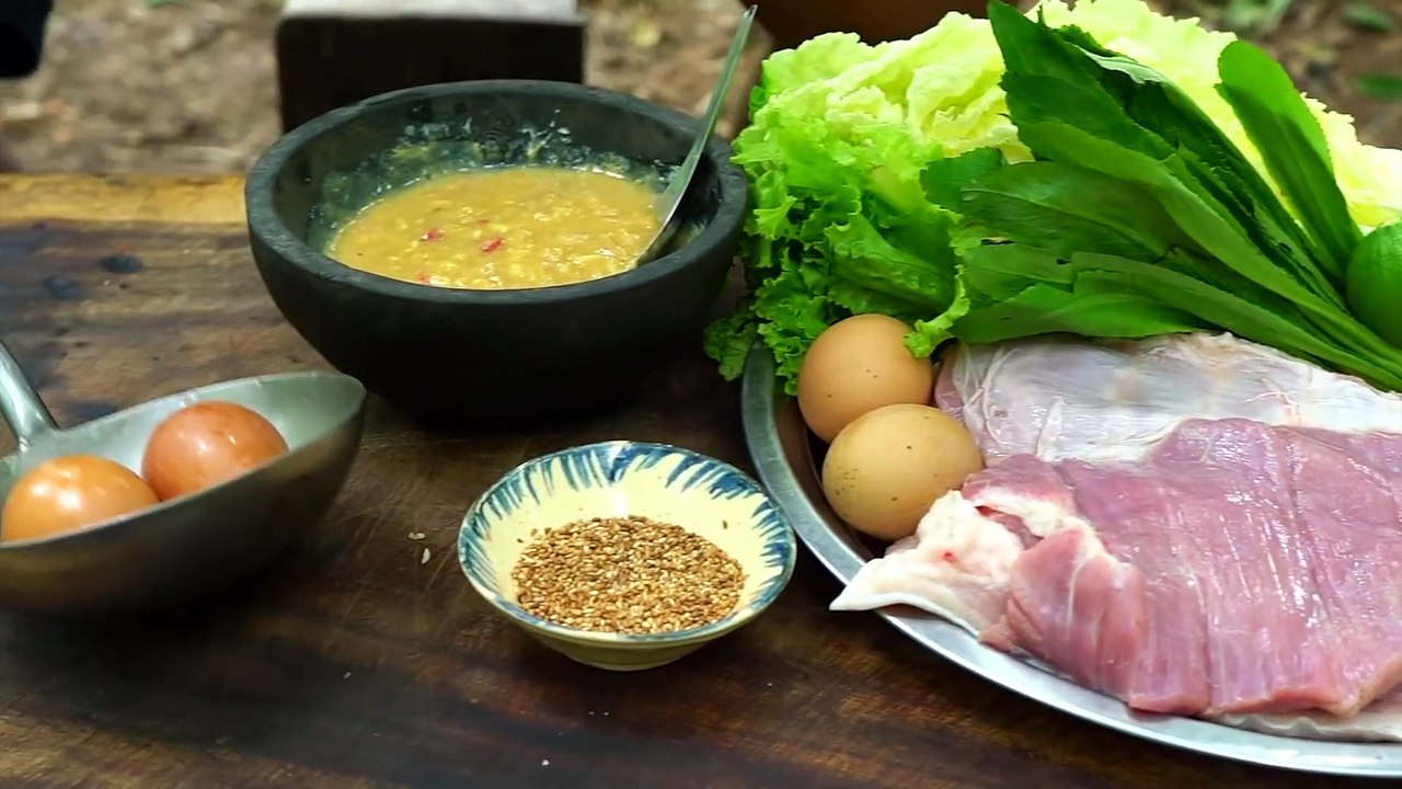 Amazing Skills Cooking Pork Belly BBQ On Pan Eating So Delicious, Korean BBQ Street Food Style-ASMR