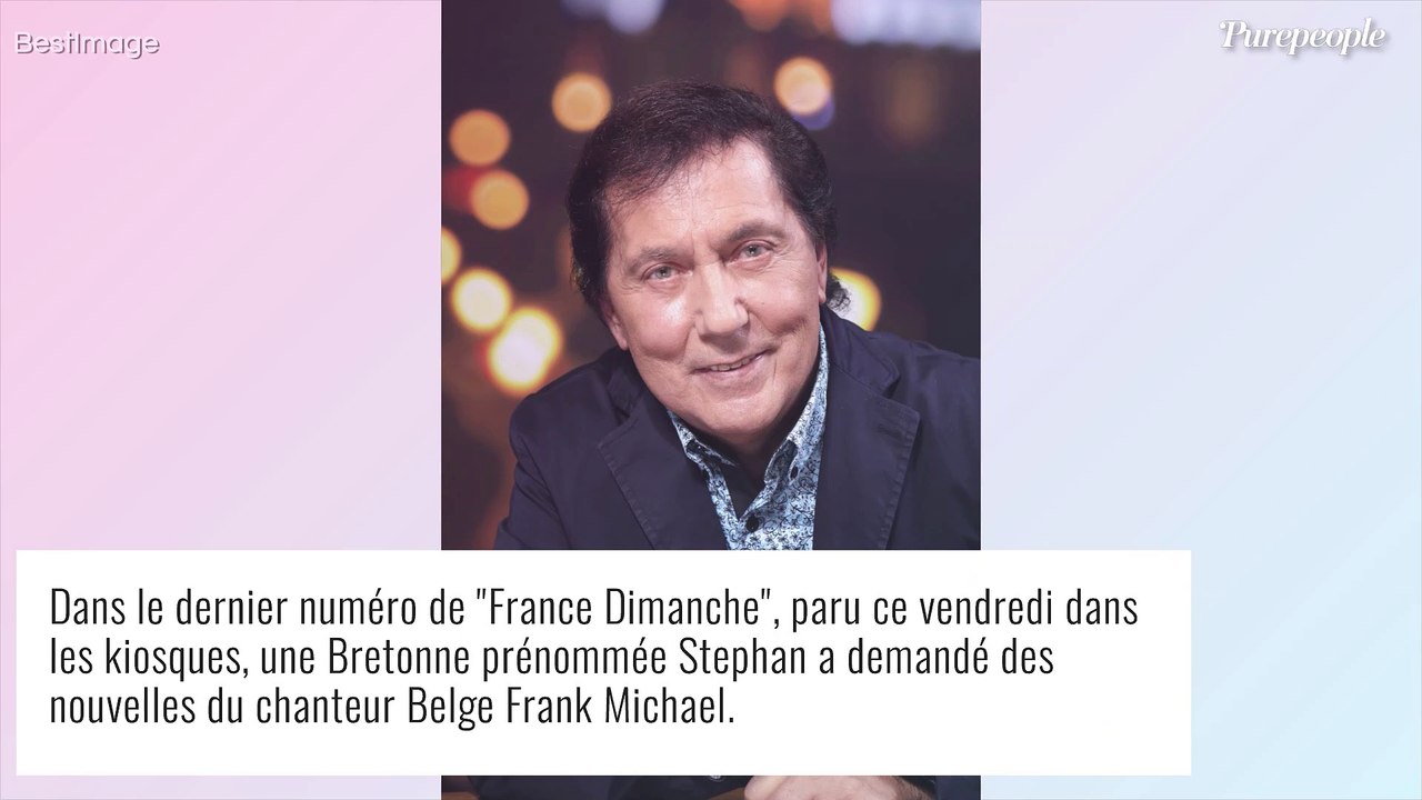 Frank Michael sur le point de se marier pour la première fois, sa compagne Christelle a l'âge de sa fille