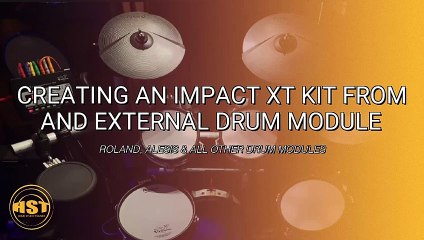 Studio One 6 - CREATING AN IMPACT XT KIT FROM AN EXTERNAL DRUM MODULE