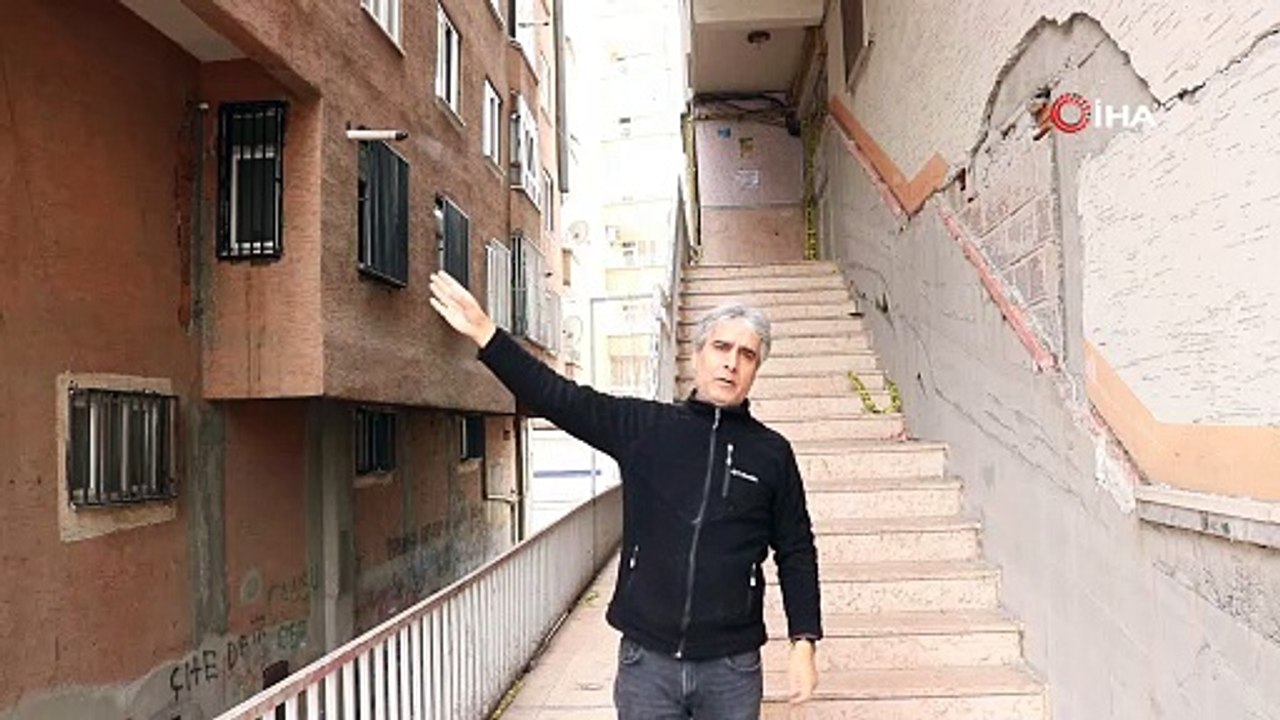 Diyarbakır’da 2011 yılında güçlendirme yapılan bina şiddetli depreme rağmen ayakta kaldı