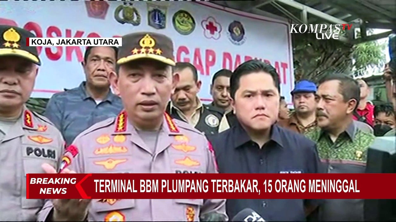 Upayakan Penanganan Pasca Kebakaran, Kapolri Pastikan Kelayakan Posko Pengunsian Kebakaran