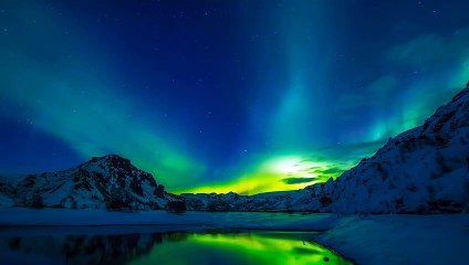 aurora-borealis video