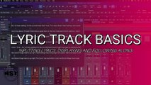 Studio One 6 - Lyric Track Basics Home Studio Trainer