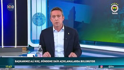 Download Video: Fenerbahçe Başkanı Koç'tan Fenerbahçe kararına tepki!