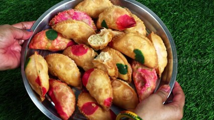 बिना फालतू की मेहनत हलवाई जैसी खस्ता गुजिया बनाने का तरीका | Holi Special Gujiya | gujiya recipe