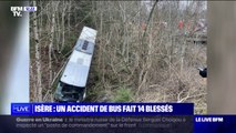 En Isère, un accident de car transportant des enfants fait 14 blessés dont 2 en urgence absolue